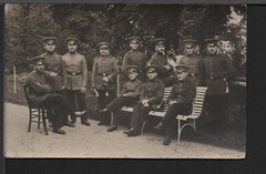 ✔️ GERMANY REICH WWI SOLDIERS EXCELLENT RARE AGED MILITARY POSTCARD