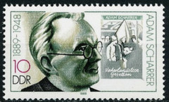 DDR #Mi3232 MNH 1989 Personalities Scientists Adam Scharrer [2731]
