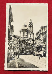 WW2 WWII Nazi German Third Reich photo postcard PRAG Czech ocupation 1942 RPPC