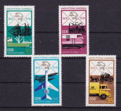 DDR MNH ** 1984-7 SC 1585-8 UPU
