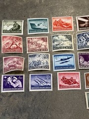 Germany Reich Grossdeutsches 1944 Stamp Lot WWII 30 Stamps