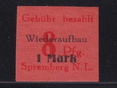 Sovjet Zone/Spremberg 1946 MI 15B imperforated MNH VF / HIGH VALUE!