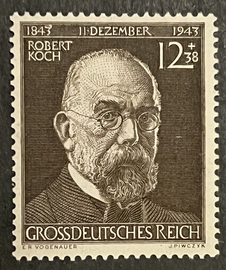 Travelstamps: Germany Stamps Sc B251 Robert Koch Scientist Mint MNH OG