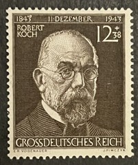 Travelstamps: Germany Stamps Sc B251 Robert Koch Scientist Mint MNH OG