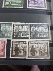 Collection Of 33 Third Reich German Stamps Midt 1930s- Early 1940s
