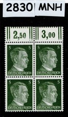 MNH stamp block 1941 Adolf Hitler PF05 Sc 509 Third Reich era Germany #2830