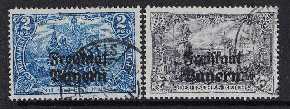 Bavaria SC# 189 & 190 Used – S25121