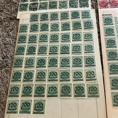 NICE GERMAN MINT AND USED STAMP PICKER LOT WORLD WAR I INFLATION OVPTS