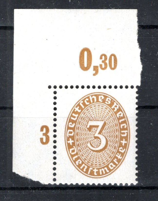 Dr-Dienst 114Er Bogen Ecke ** Mnh Postfrisch (Ca3196)