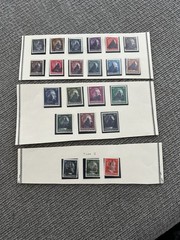 German Schwarzenberg Local Post Set – Mint Hinged Scares Overprint Soviet Union