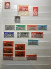 6 Pages East Germany DDR Stamps 1949-1989 Lighthou1se Album Used Mint Few Covers