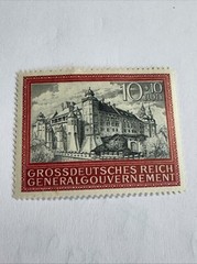 Germany Poland General Gov’t Sc NB41 1944 WWII War Cracow ( Lot12 File 160)