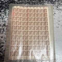 Germany Deutsches Reich WWII Hitler Head 2RM Stamps 3 Full Sheets 300 Stamps