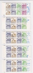 West Germany Brandenburg Gate etc Stamps MNH, Used. Inc tete beche, Booklets.
