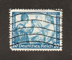 Germany – Sc# B55a – Perf 13 1/2 x 14 Used / Lot 1123037