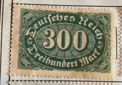 GERMAN DEMOCRATIC REPUBLIC Hyperinflation – Number in Oval -Used