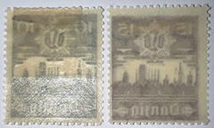 Travelstamps: 1937 Germany Danzig Stamps Mi.No. 267-268, Mint, Og, Hinged, WW2