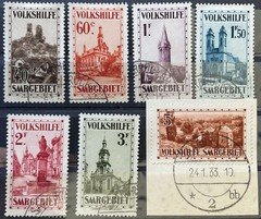SAAR 1932 161-167 used FLAWLESS SET PEOPLES AID Certificate VPP (Z9719