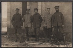 ✔️ GERMANY REICH WWI SOLDIERS EXCELLENT RARE AGED MILITARY PHOTO POSTCARD