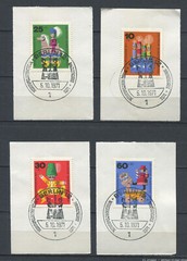 Germany – Berlin : Vintage Toy semi-postal set from 1971 – fancy cancels