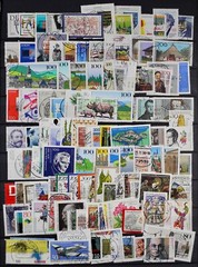 WEST GERMANY collection of 643 different used commemoratives, see description