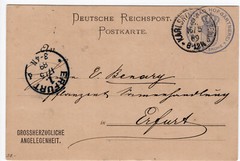 German Empire Grand Ducal Matter Bad. Court Gardening Karlsruhe 1889