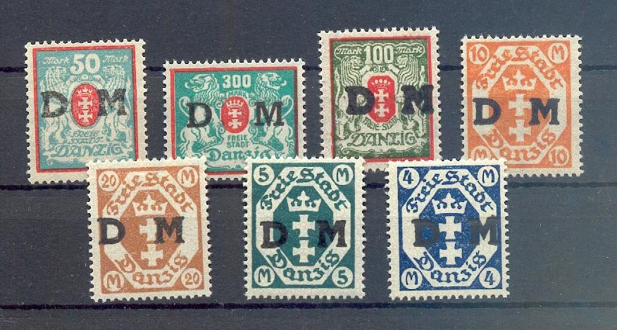 Gdansk Service 29/35Y Series MNH Mint
