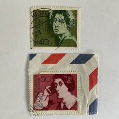 24 Germany stamps~1971-1982~Accident prevention~Macke~joust+German occupation