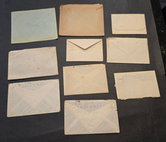 WWI German Feldpost & Civilian Letter Lot 1917–1927 Kugelmeier Fischer Family