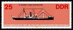 EBS East Germany DDR 1982 – Ocean-going Ships – Michel 2709-2714 – MNH**