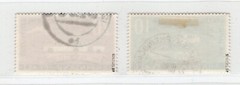 GERMANY FRENCH ZONE RHINE PALATINATE 1948 6N39-6N40 VFU EXPERTIZED SCHLEGEL BPP