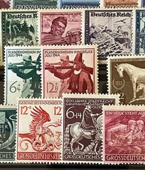 GERMANY – DEUTSCHES REICH – WWII – Collection of MNH Stamps