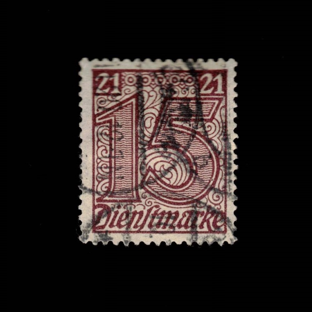 Germany, Scott O1L11, Official Use in Prussia, 1920, used, 107484