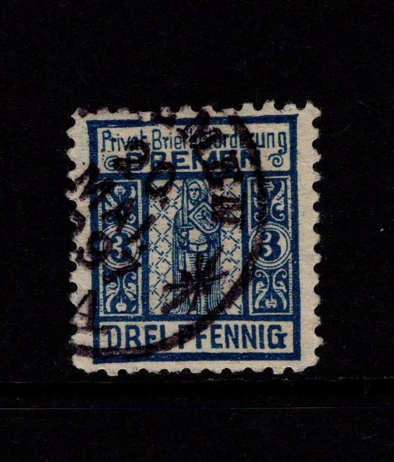 Germany 1897 3p Local Post Used / Appears Nice Postal Cancel – S56075