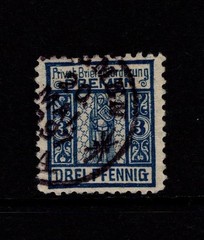 Germany 1897 3p Local Post Used / Appears Nice Postal Cancel – S56075