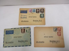10 1950s East German Postal Covers Collection Lot