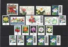 Germany Stamps Closed Pack Thematic FLOWERS 19 Stamps MNH $$