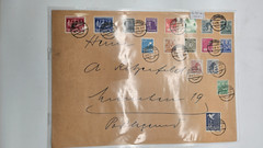 HA1450: Letter With German Postage Stamps From 943