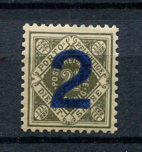 Wurttemberg : Michel D 133 – official stamp from 1919 – mint