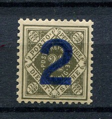 Wurttemberg : Michel D 133 – official stamp from 1919 – mint