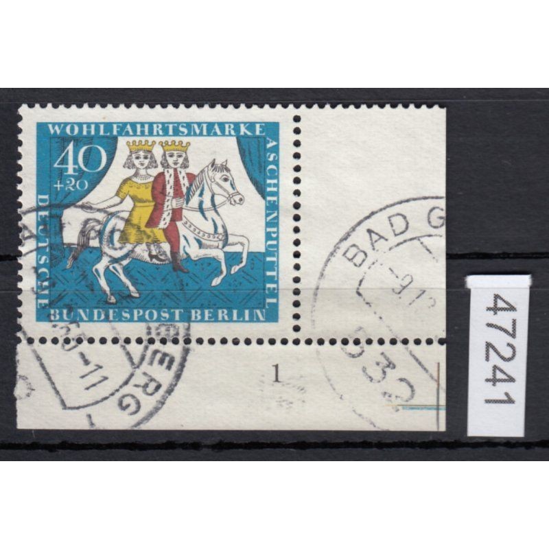 Berlin 1965, Mich.-No.: 269, stamped corner edge FN 1