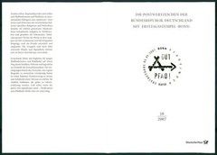GERMANY FOLDER 2007/18 EUROPA CEPT PFADFINDER BOY SCOUTS KINDER