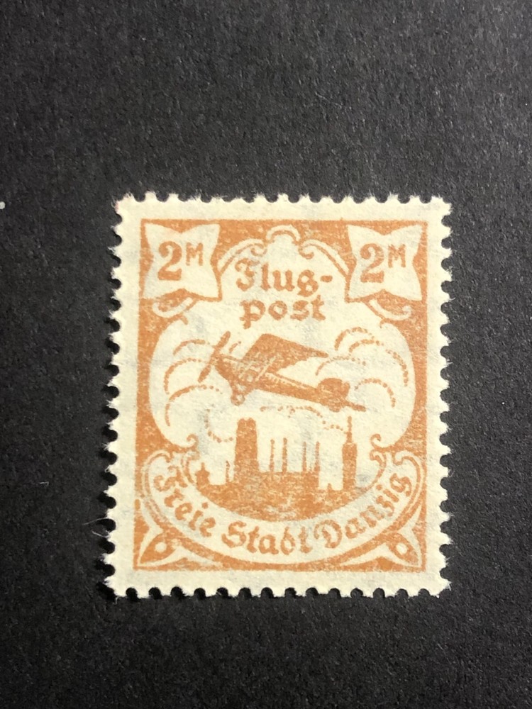 Germany POLAND DANZIG 1921 FREE STATE, 2 Mark MNH /s3 #326