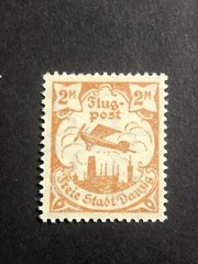 Germany POLAND DANZIG 1921 FREE STATE, 2 Mark MNH /s3 #326