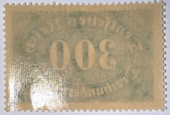 Travelstamps: 1922 Germany Stamps Deutsches Reich 300 Mark Mi. Nr. 249, MNH