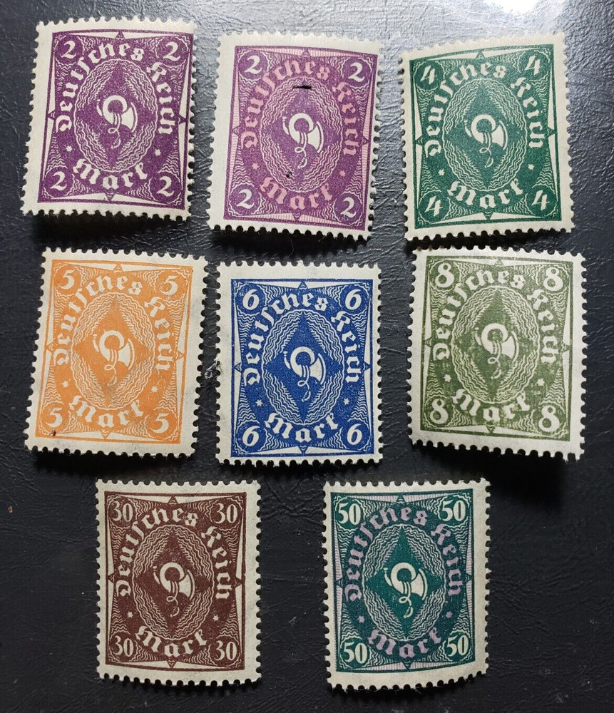 Stamp Europe Germany Post Horn A30 1921-23 MNH