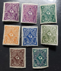 Stamp Europe Germany Post Horn A30 1921-23 MNH