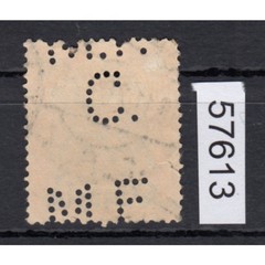 Danzig stamped COMPANY PUNCHING PERFIN Max Flrell Haberdashery