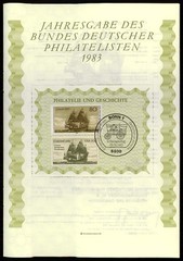GERMANY FOLDER BDPH 1983 USA IMMIGRATION SHIP CONCORD – ONLY FOR MEMBERS !!!