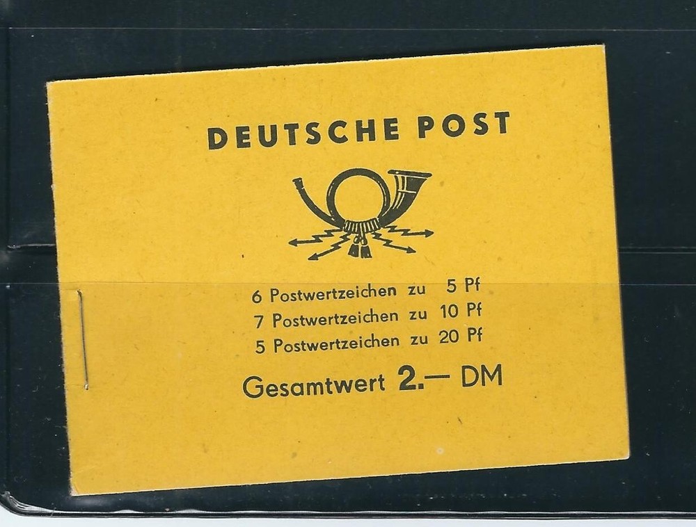 Germany DDR / MH 2 Five Years Plan , 1957 Booklet . MNH